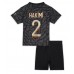 Paris Saint-Germain Achraf Hakimi #2 Replika Babykläder Tredje matchkläder barn 2023-24 Korta ärmar (+ Korta byxor)